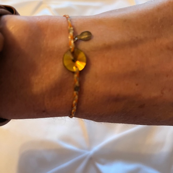 Alex and Ani orange adjustable string bracelet - Picture 2 of 2